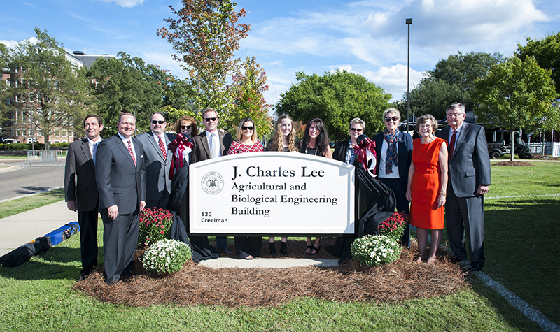 Former MSU President Charles Lee honored at dedication