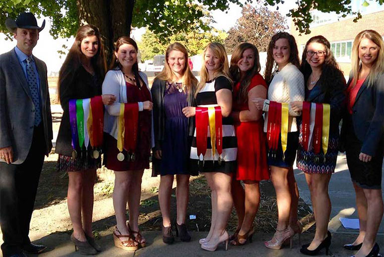 2015 Horse Judging Team