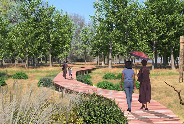 rendering of Africatown