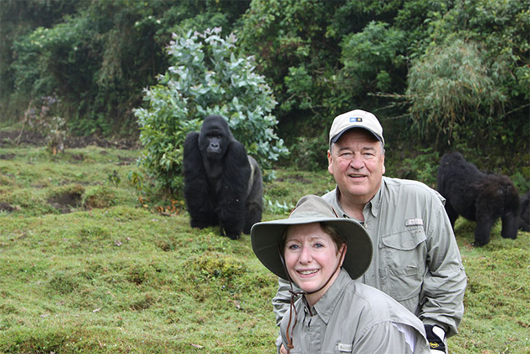Steve Brandon and his wife, Patsy Fowlkes, have traveled extensively to experience and photograph wildlife. 