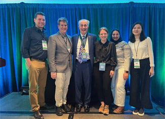 Sadik Artunç Associate Professor Peter Summerlin, Interim Assistant Dean and Professor Corey Gallo, Assistant Professor Abbey Franovich, master