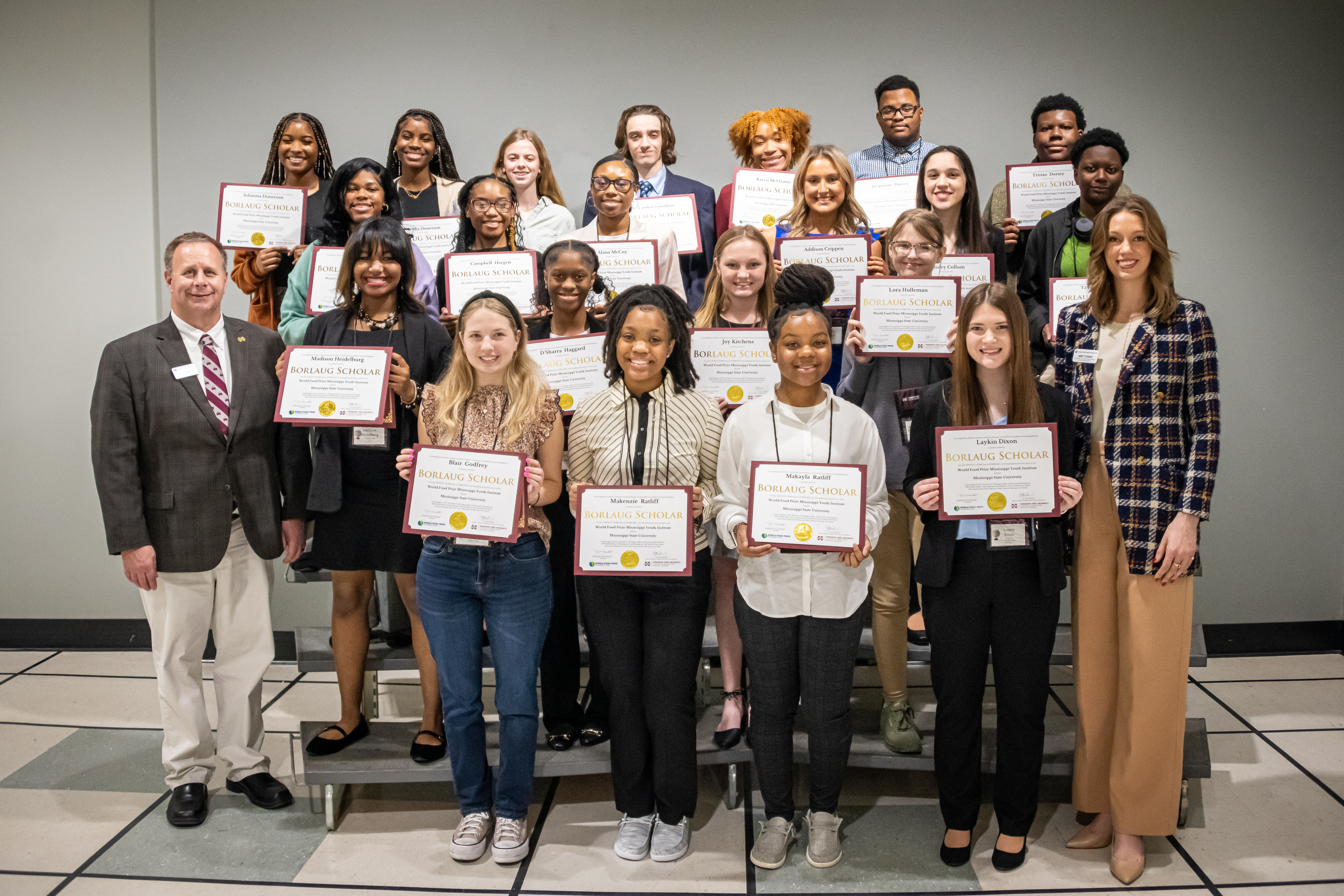 Mississippi high school students visit MSU, work to solve world hunger
